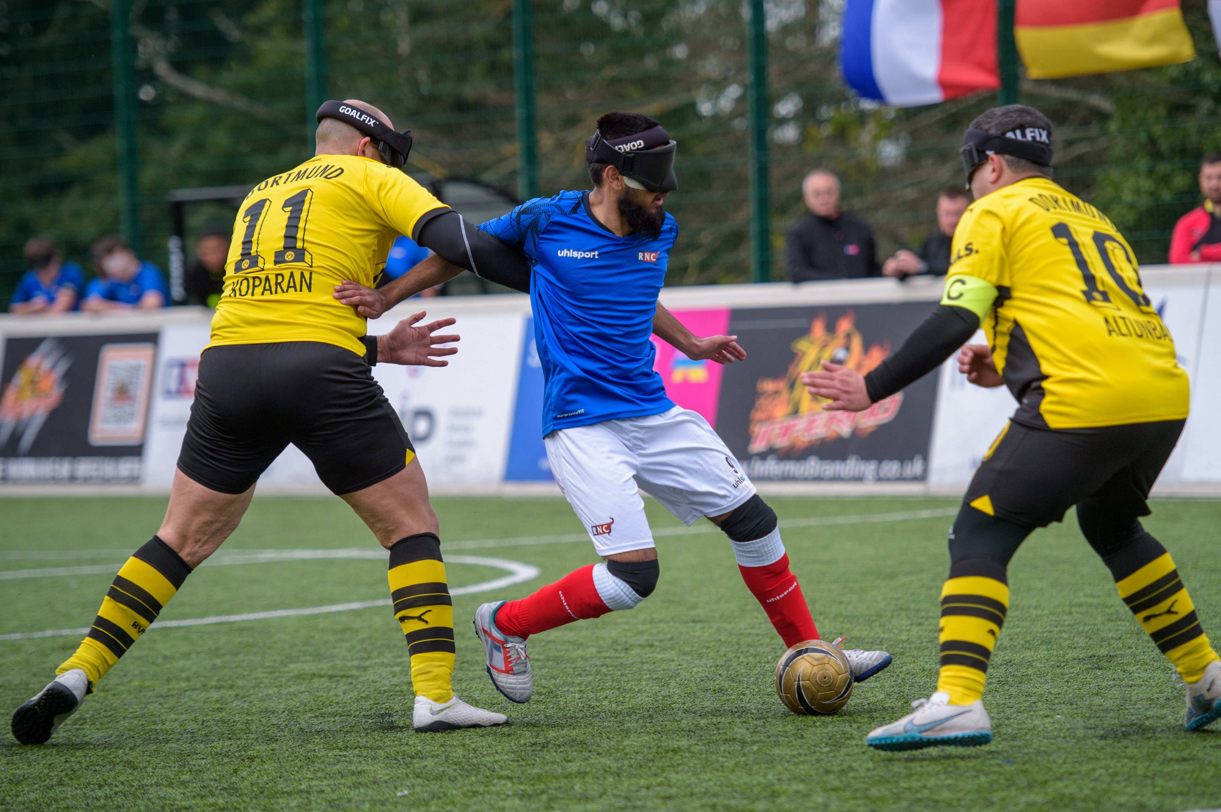 RNC continues to dominate in European Blind Football League